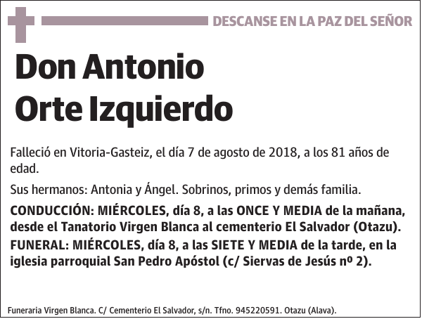 Antonio Orte Izquierdo