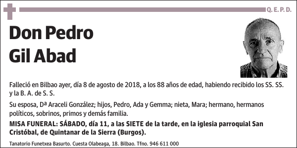Pedro Gil Abad