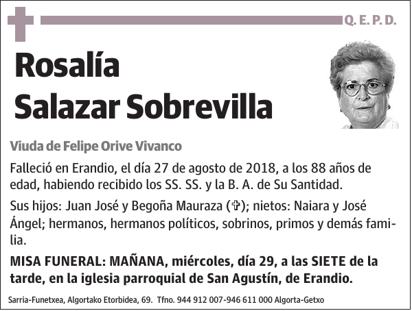 Rosalía Salazar Sobrevilla