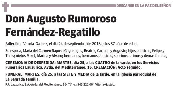 Augusto Rumoroso Fernández-Regatillo