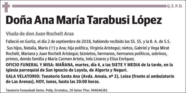 Ana María Tarabusi López