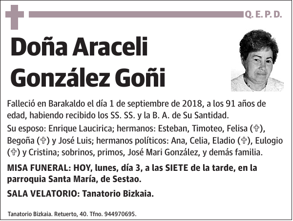 Araceli González Goñi