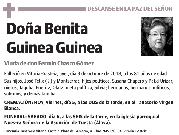 Benita Guinea Guinea