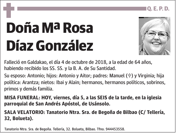 Mª Rosa Díaz González