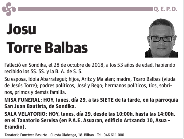 Josu Torre Balbas