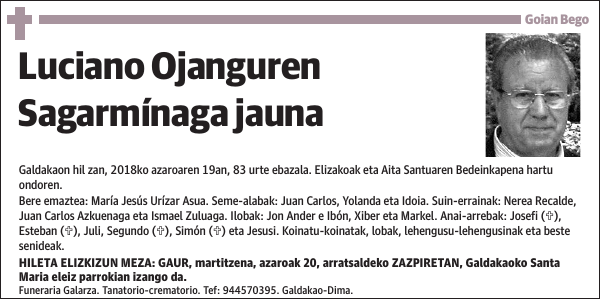Luciano Ojanguren Sagarmínaga
