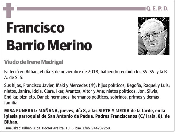 Francisco Barrio Merino