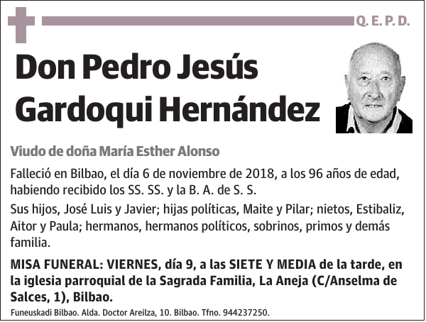 Pedro Jesús Gardoqui Hernández