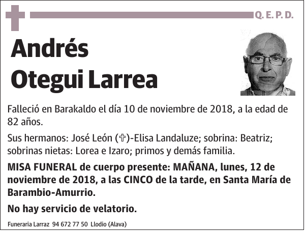 Andrés Otegui Larrea
