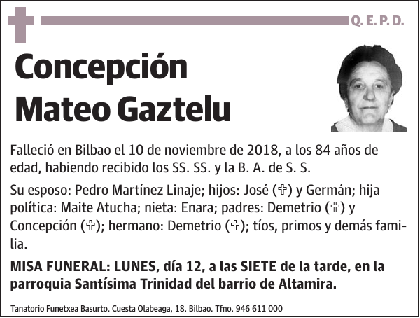 Concepción Mateo Gaztelu