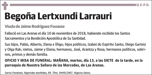 Begoña Lertxundi Larrauri