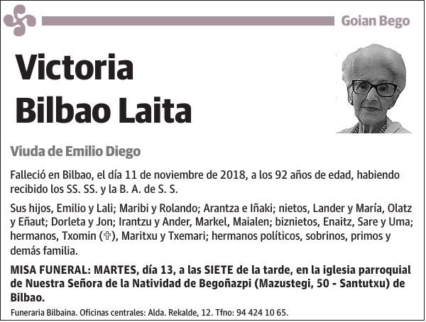 Victoria Bilbao Laita