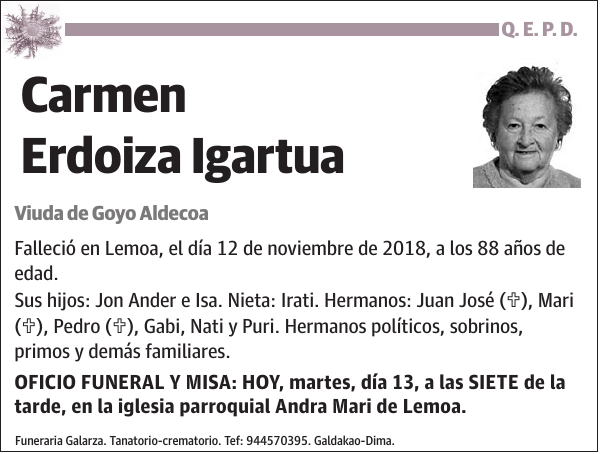 Carmen Erdoiza Igartua