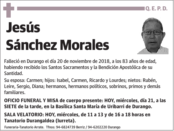 Jesús Sánchez Morales