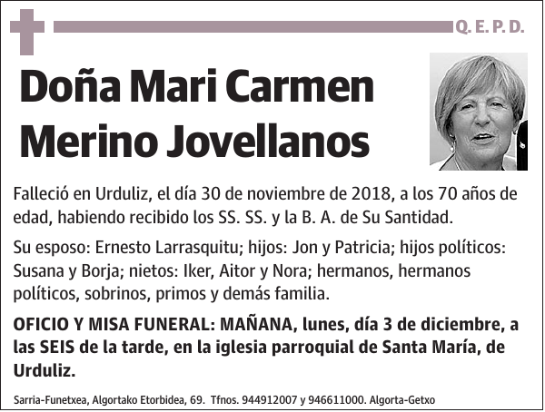 Mari Carmen Merino Jovellanos