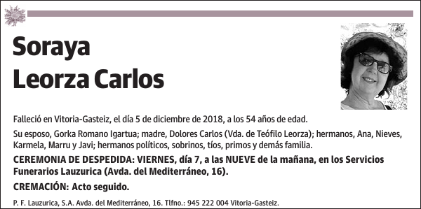 Soraya Leorza Carlos