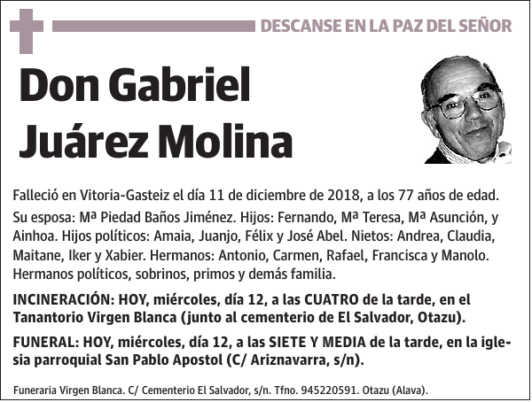 Gabriel Juárez Molina