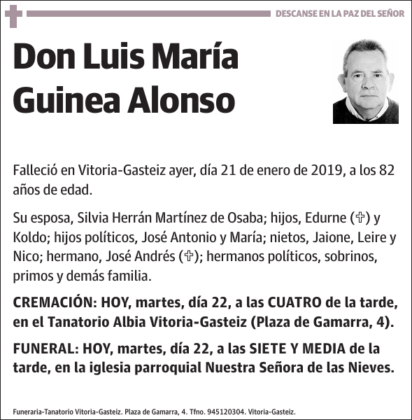 Luis María Guinea Alonso