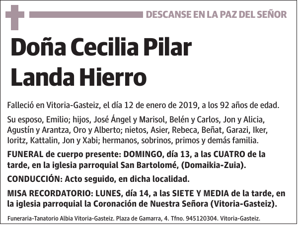Cecilia Pilar Landa Hierro