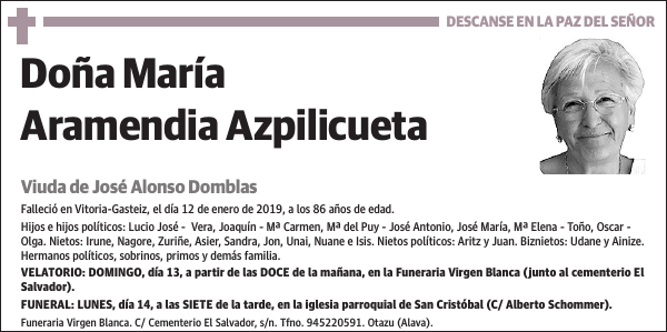 María Aramendia Azpilicueta