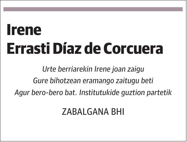 Irene Errasti Díaz de Corcuera