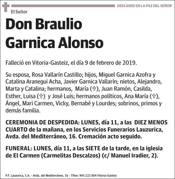 Braulio Garnica Alonso