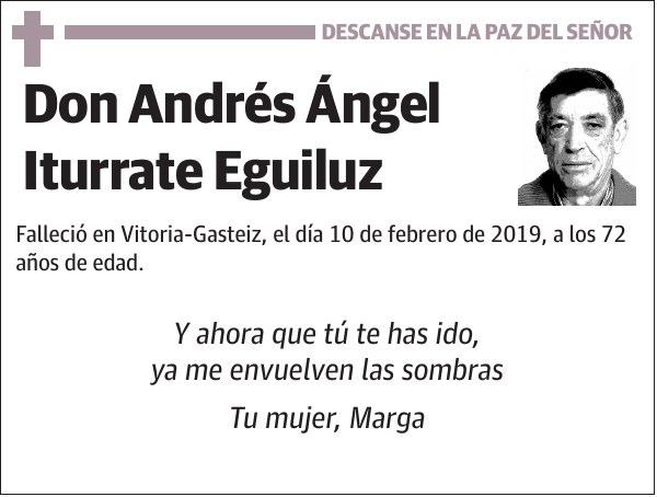 Andrés Ángel Iturrate Eguiluz