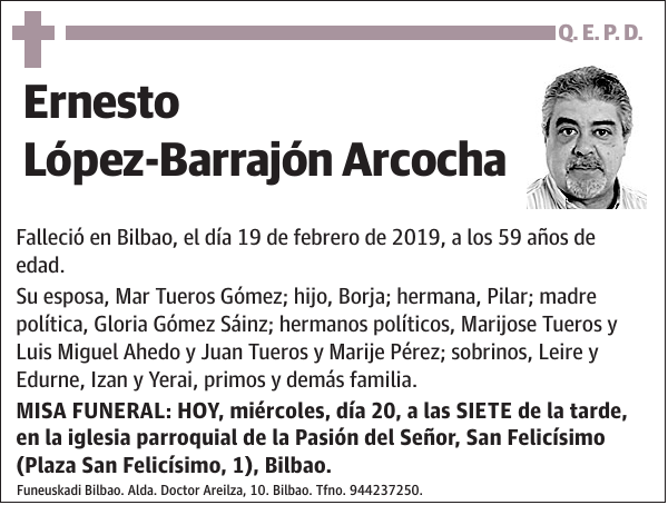 Ernesto López-Barrajón Arcocha