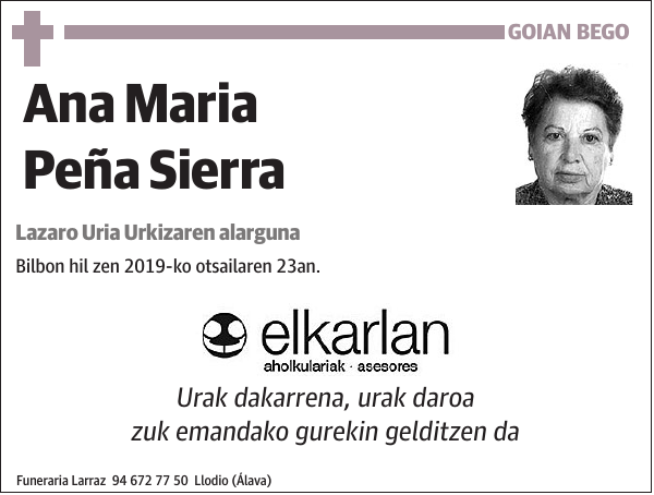 Ana María Peña Sierra
