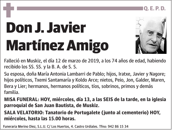 J. Javier Martínez Amigo