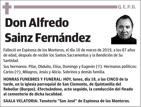 Alfredo Sainz Fernández