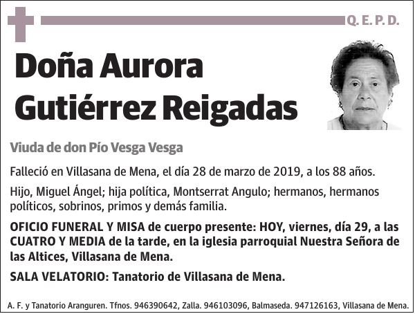 Aurora Gutiérrez Reigadas