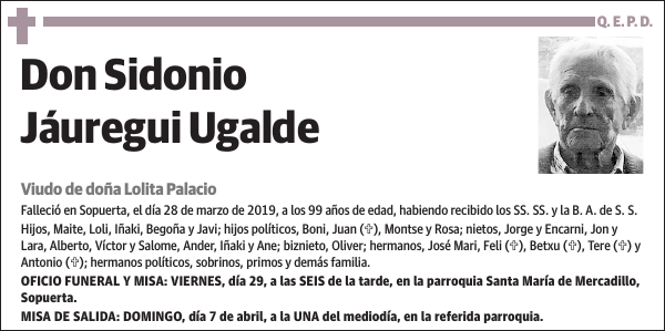 Sidonio Jáuregui Ugalde