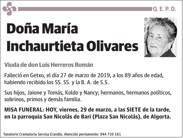 María Inchaurtieta Olivares