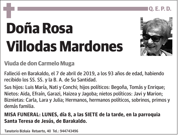 Rosa Villodas Mardones