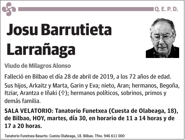 Josu Barrutieta Larrañaga
