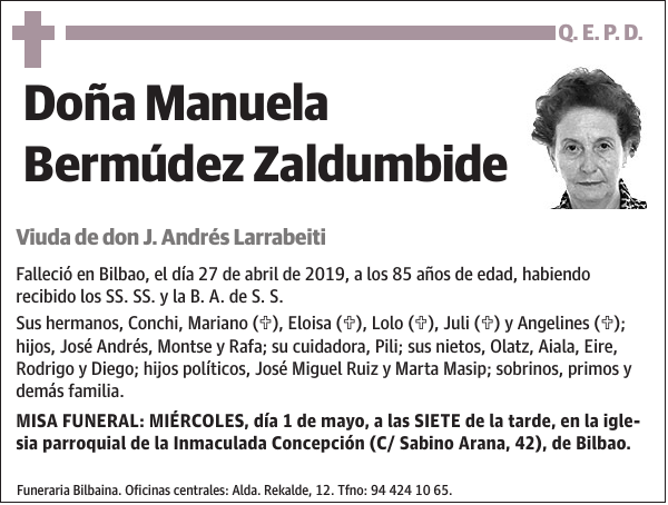 Manuela Bermúdez Zaldumbide
