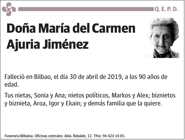 María del Carmen Ajuria Jiménez