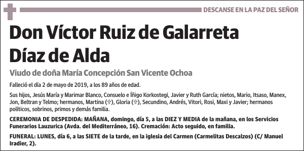 Víctor Ruiz de Galarreta Díaz de Alda