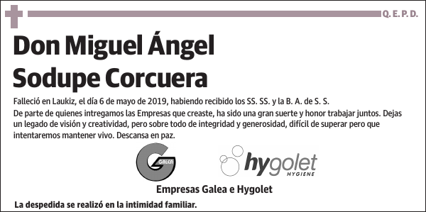 Miguel Ángel Sodupe Corcuera