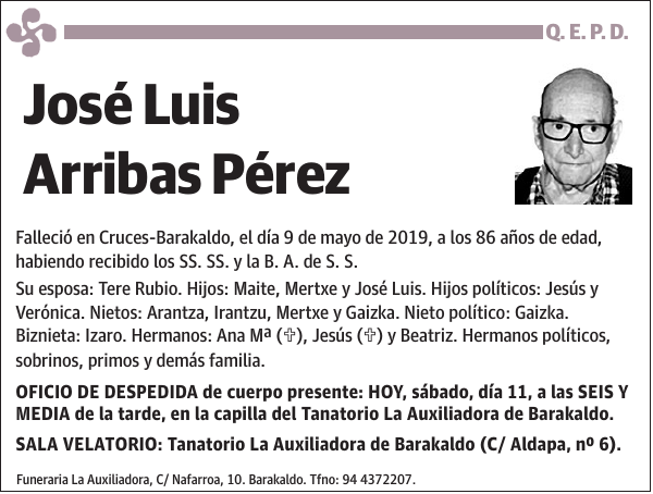 José Luis Arribas Pérez