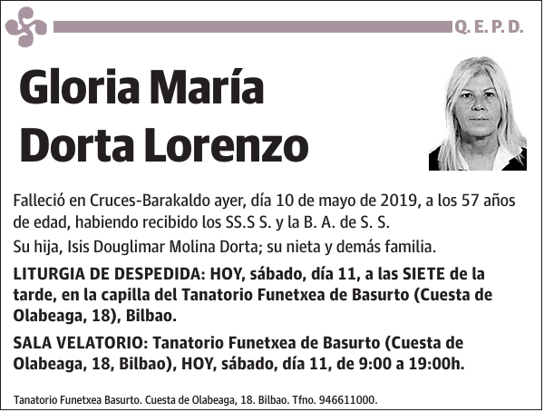 Gloria María Dorta Lorenzo