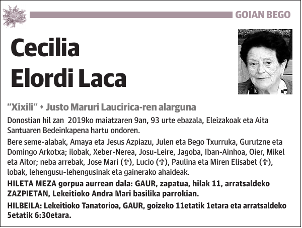 Cecilia Elordi Laca