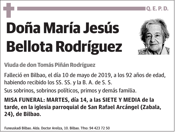 María Jesús Bellota Rodríguez
