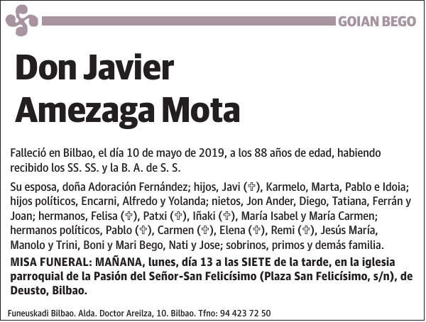 Javier Amezaga Mota