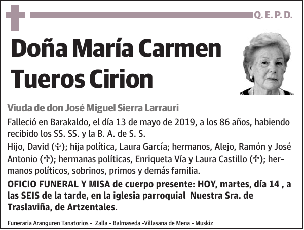 María Carmen Tueros Cirion