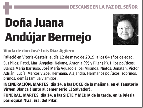 Juana Andújar Bermejo