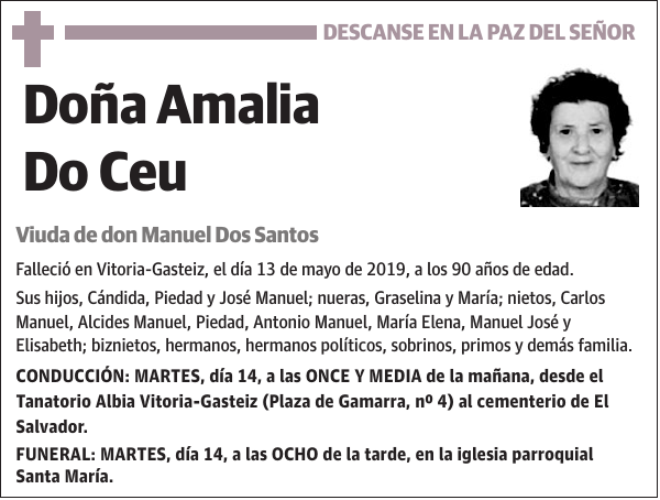 Amalia Do Ceu