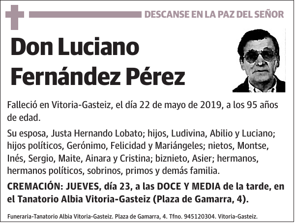 Luciano Fernández Pérez