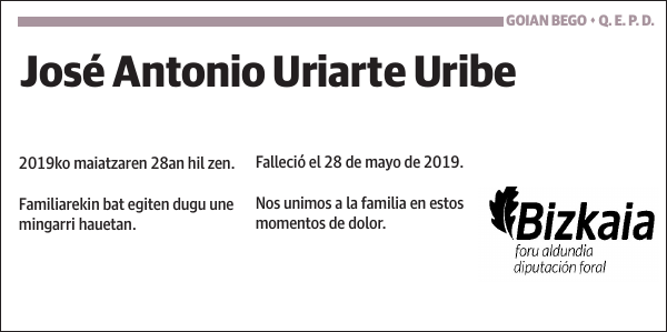 José Antonio Uriarte Uribe